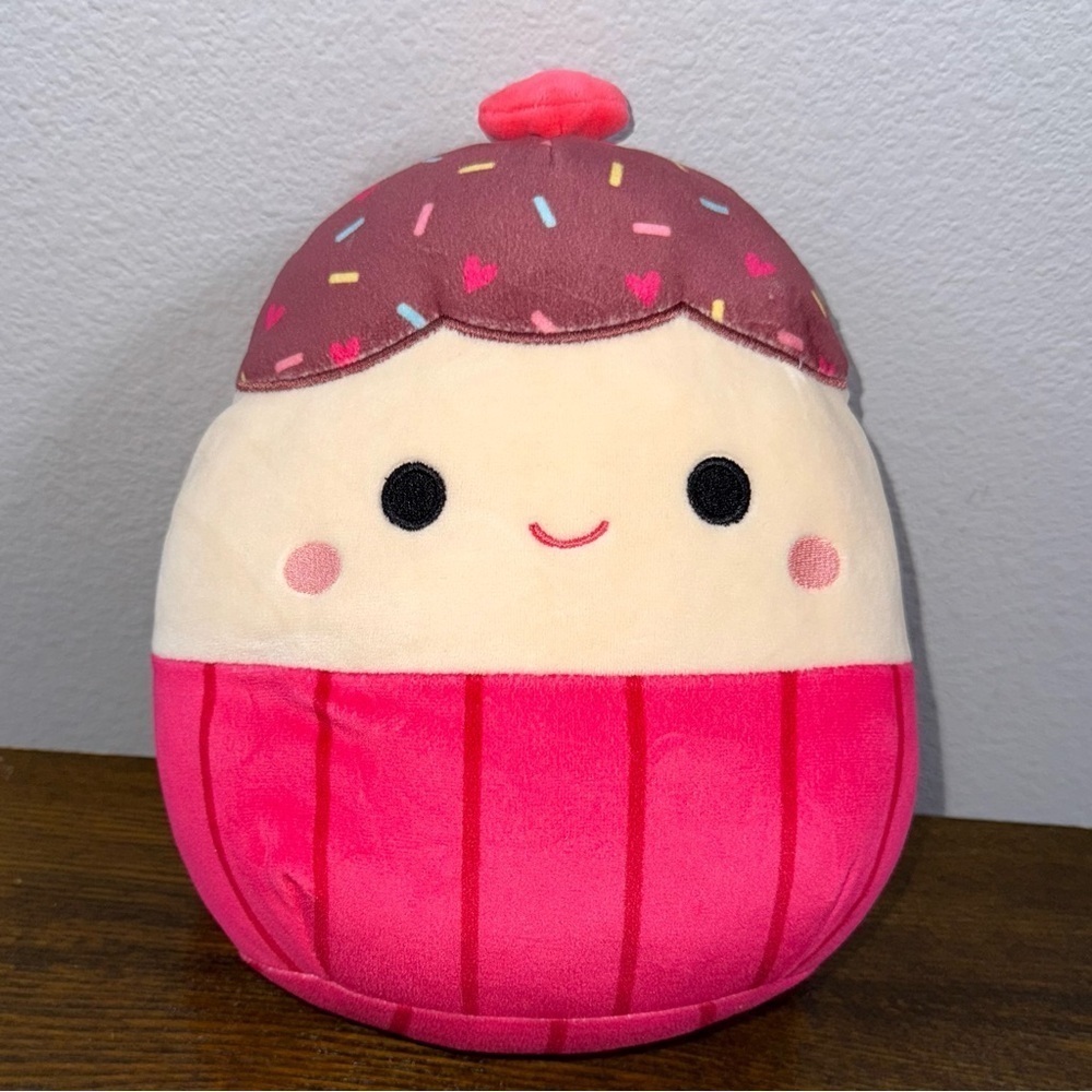 Squishmallows Pink and Red Plush